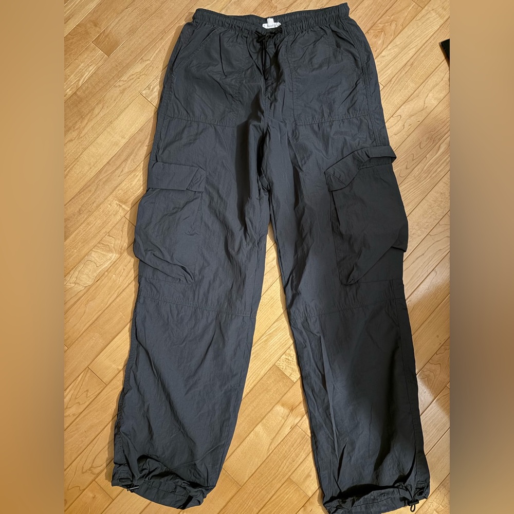 GARAGE Charcoal Elastic Waist Pants